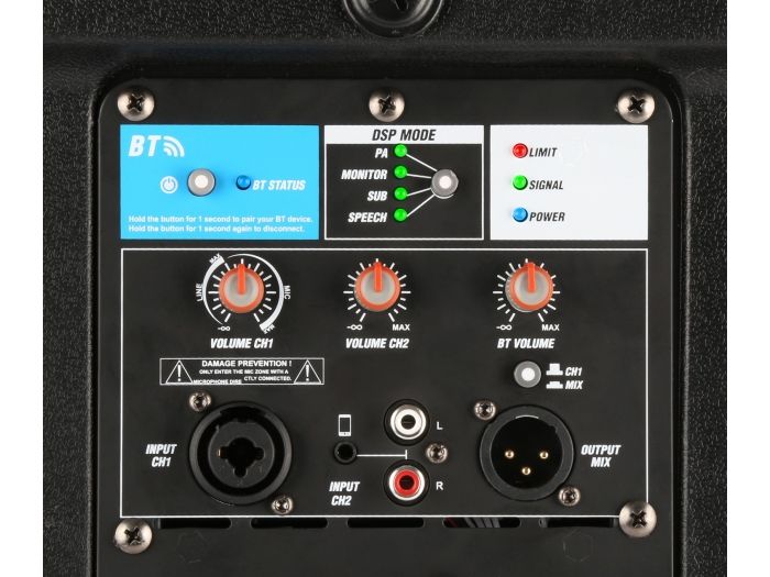 Power Dynamics PD410A Bafle Activo BI-Amplificado 10" 800W 178260 - 7