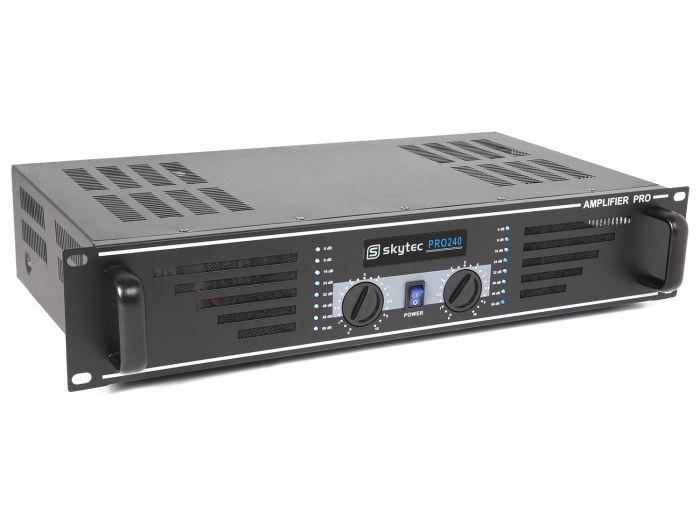 Skytec SKY-240B PA Amplificador de sonido 2x 120W Negro 172030 - 1