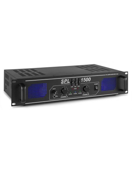 Skytec Skytec, amplificador 2x 750W con ecualizador - SPL1500EQ | Mas Que Sonido