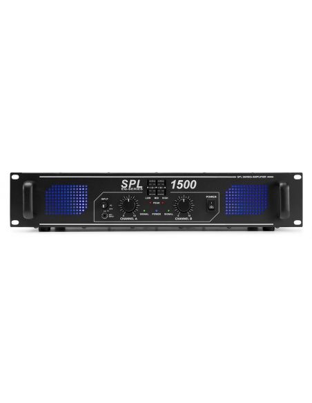 Skytec Skytec, amplificador 2x 750W con ecualizador - SPL1500EQ | Mas Que Sonido