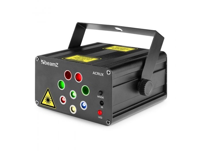 beamZ Acrux Quatro R/G Party Laser con RGBW 152610