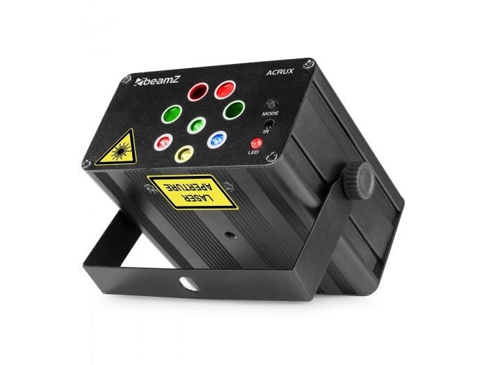 beamZ Acrux Quatro R/G Party Laser con RGBW 152610