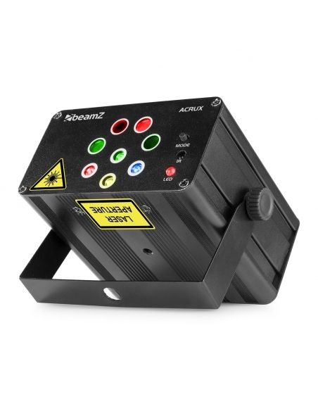 beamZ Acrux Quatro R/G Party Laser con RGBW 152610