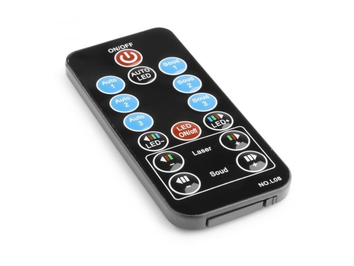 beamZ Acrux Quatro R/G Party Laser con RGBW 152610