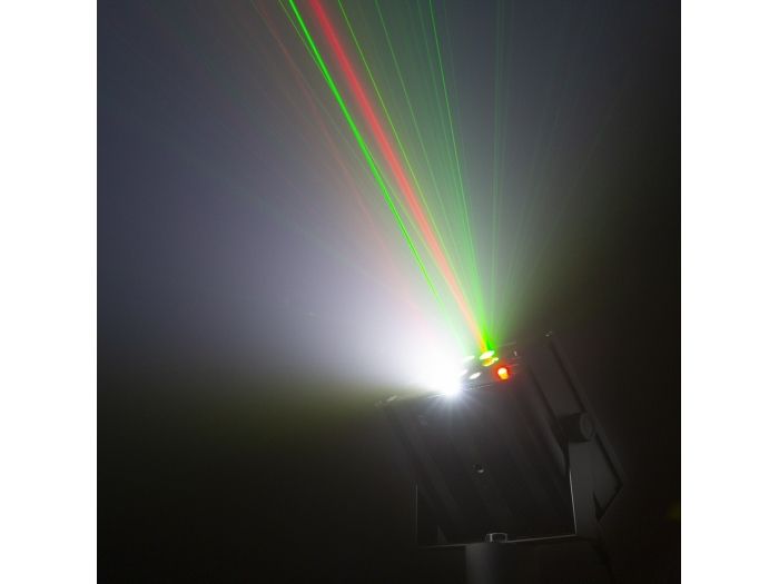 beamZ Acrux Quatro R/G Party Laser con RGBW 152610