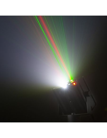 beamZ Acrux Quatro R/G Party Laser con RGBW 152610