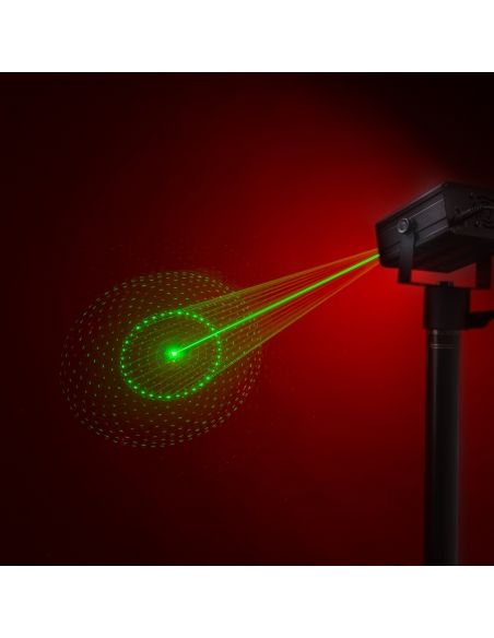 beamZ Acrux Quatro R/G Party Laser con RGBW 152610