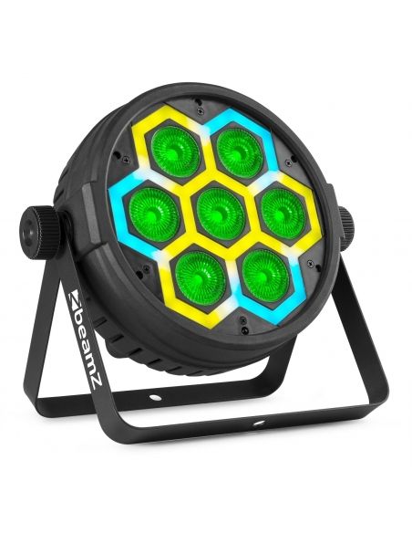 beamZ BT420 Foco Par Ligero 7x 10W + efecto Combi SMD 151349 - 1