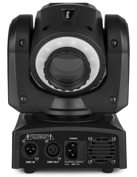 Beamz Panther 35 Led Spot Moving Head with LED Ring 