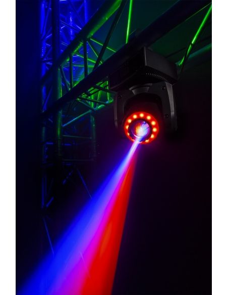 Beamz Panther 35 Led Spot Moving Head with LED Ring 