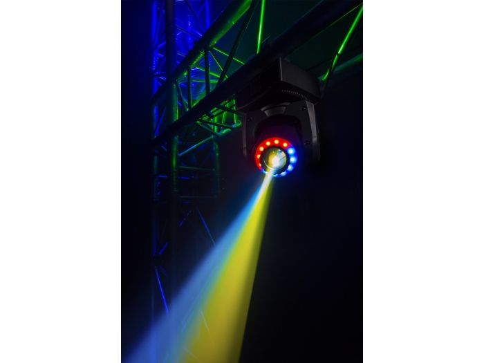 Beamz Panther 35 Led Spot Moving Head with LED Ring 