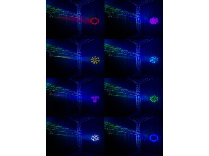 Beamz Panther 35 Led Spot Moving Head with LED Ring 