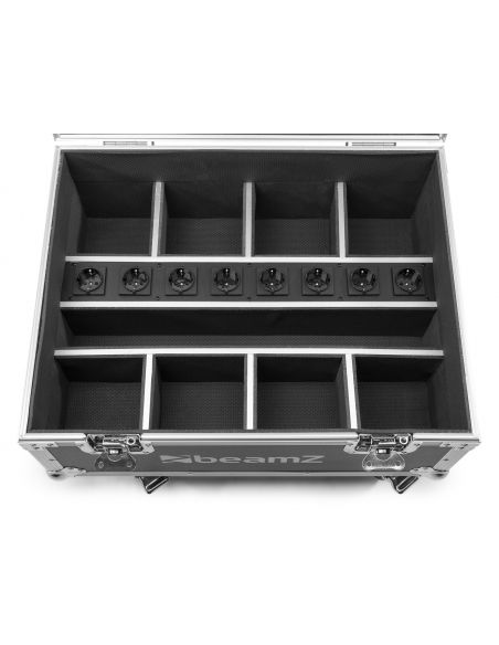 Beamz FCC9 FlightCase para 8x focos serie BBP9 