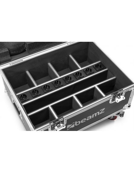 Beamz FCC9 FlightCase para 8x focos serie BBP9 