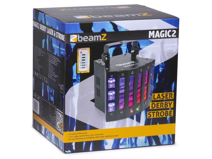 beamZ Magic2 Derby con Laser RG y strobo 153734 - 8