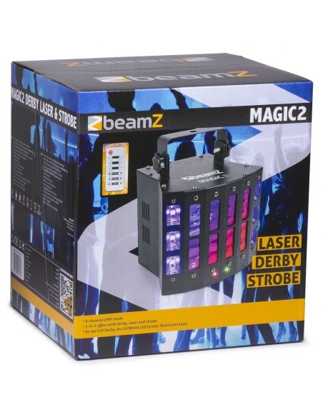 beamZ Magic2 Derby con Laser RG y strobo 153734 - 8