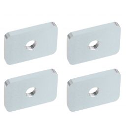 Power Dynamics 750PL-STI Soporte de insercion en tarima, Set de 4 piezas 182062 - 1