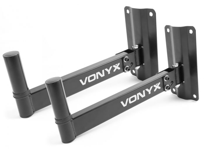 Vonyx WMS02 Juego de 2 soportes de pared para altavoz 180184