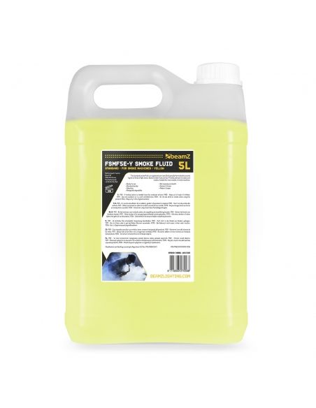 Beamz FSMF5E-Y Líquido de Humo 5L estandar Amarillo 