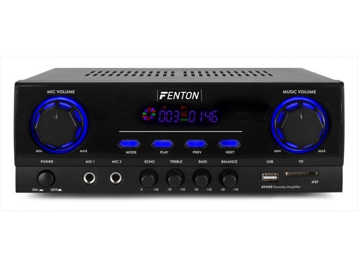 Fenton AV440 Amplificador Karaoke con reproductor Multimedia 103136