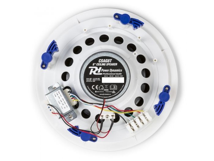Power Dynamics CSAG8T Altavoz de techo 100V 8” Alu 952522 - 8