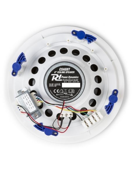 Power Dynamics CSAG8T Altavoz de techo 100V 8” Alu 952522 - 8