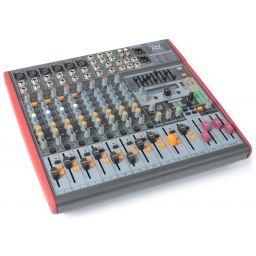 Power Dynamics PDM-S1203 Mezclador Escenario 12 canales DSP/MP3- USB Entrada/Salida 171144