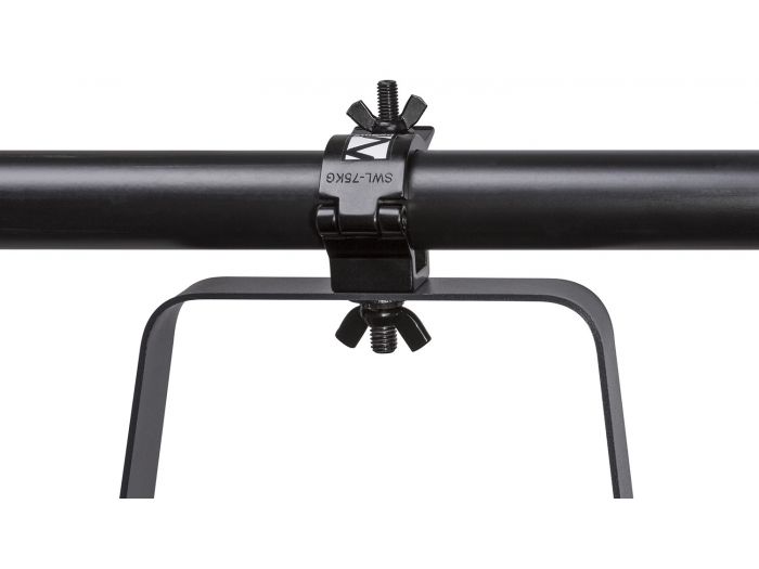 Beamz BC38B-75 Garra compacta Slimline 75kg Negra 