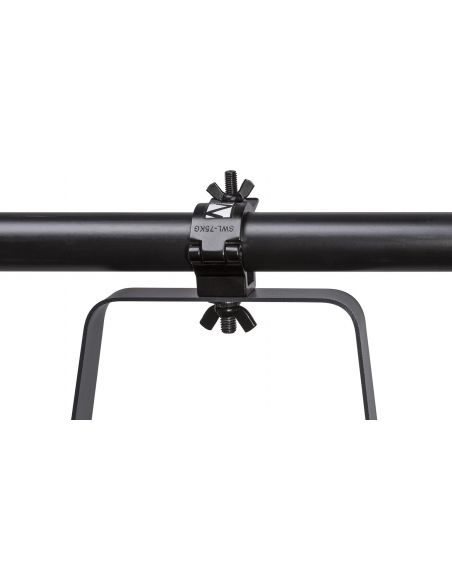 Beamz BC38B-75 Garra compacta Slimline 75kg Negra 