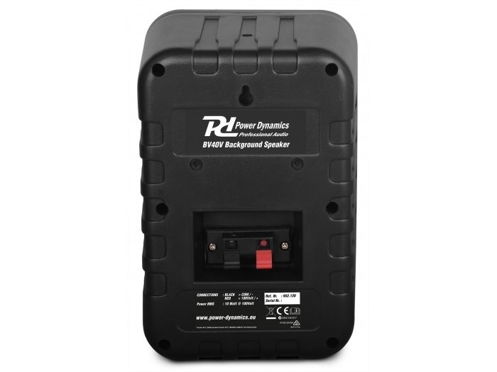 Power Dynamics BV40V Black Background Sp.Set 100V | Mas Que Sonido