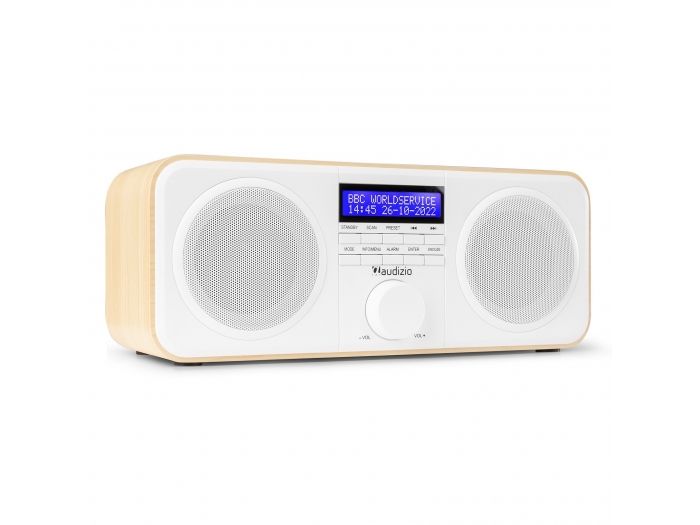 Audizio Novara DAB+ Radio estéreo Blanca 102414 - 1