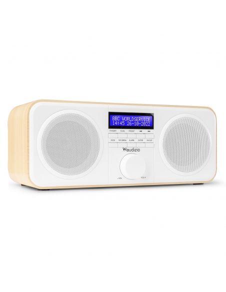 Audizio Novara DAB+ Radio estéreo Blanca 102414 - 1