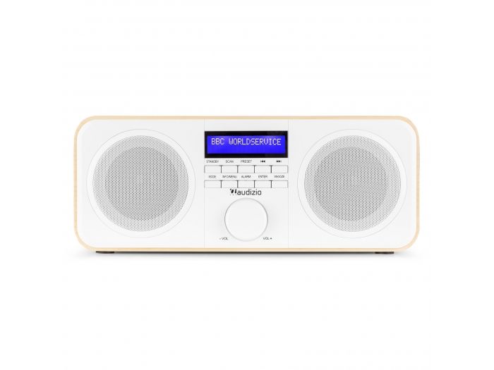 Audizio Novara DAB+ Radio estéreo Blanca 102414 - 2