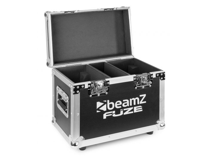 Beamz FCFZ2 Flightcase para 2pcs cabezas moviles Serie Fuze 