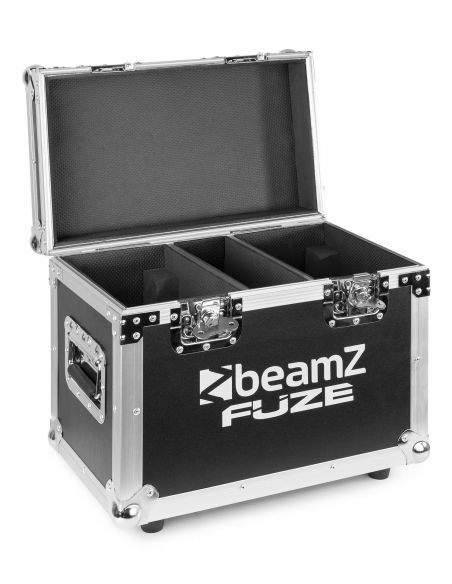 Beamz FCFZ2 Flightcase para 2pcs cabezas moviles Serie Fuze 