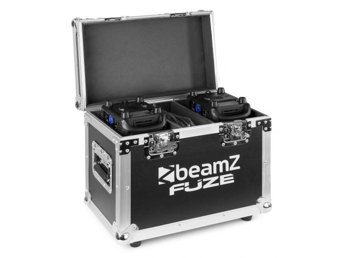 Beamz FCFZ2 Flightcase para 2pcs cabezas moviles Serie Fuze 