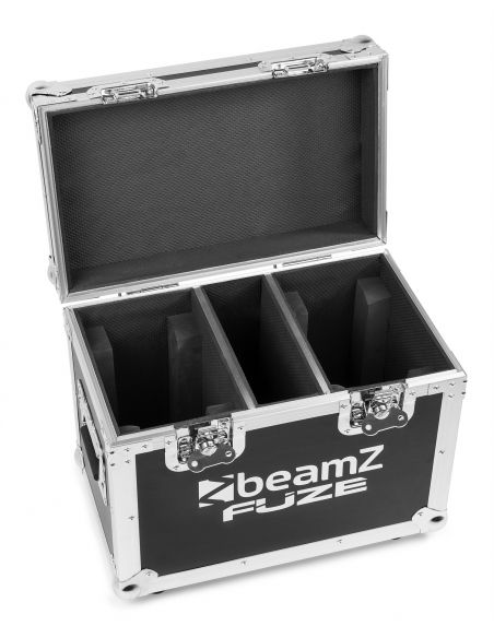 Beamz FCFZ2 Flightcase para 2pcs cabezas moviles Serie Fuze 