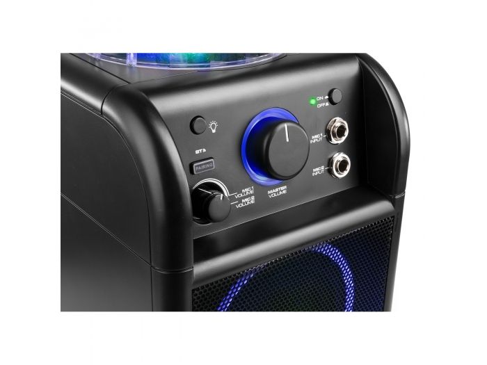 Vonyx SBS55B Conjunto Karaoke Negro con luces LED 178341 - 7