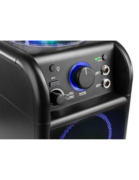 Vonyx SBS55B Conjunto Karaoke Negro con luces LED 178341 - 7