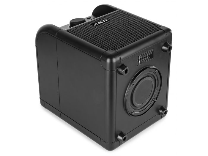 Vonyx SBS55B Conjunto Karaoke Negro con luces LED 178341 - 8