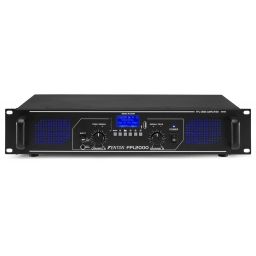 Fenton FPL2000 Amplificador Digital LED azules + EQ 2