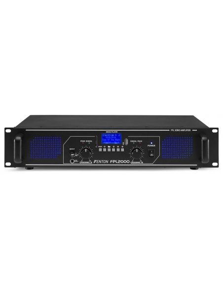 Fenton FPL2000 Amplificador Digital LED azules + EQ