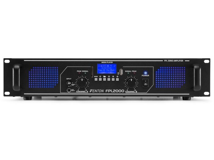Fenton FPL2000 Amplificador Digital LED azules + EQ