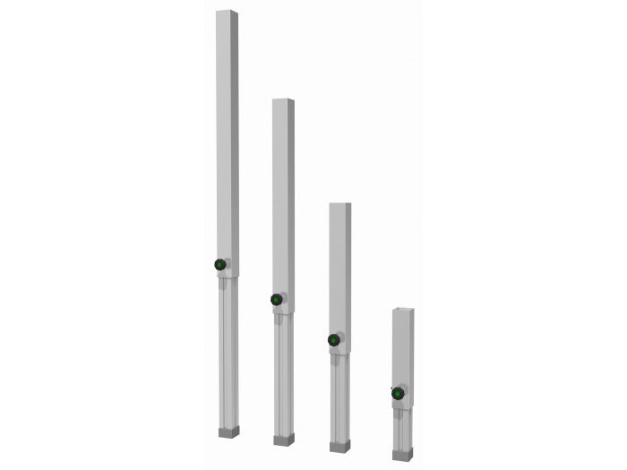 Power Dynamics 750TL Pata telescopica 80 - 140cm (pack de 4)