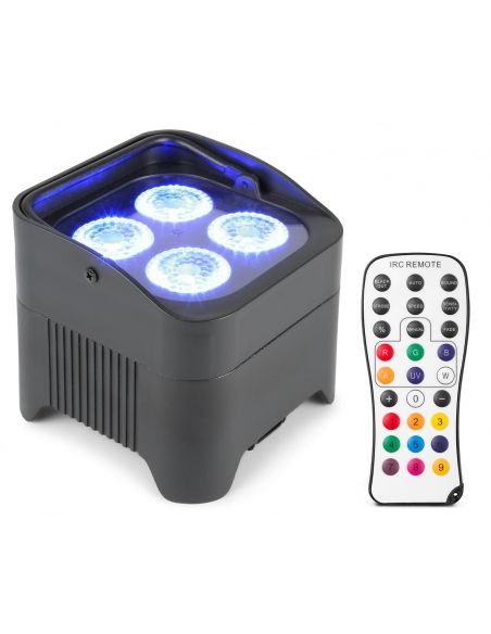 Beamz BBP94 Foco PAR con bateria 4x 10W 