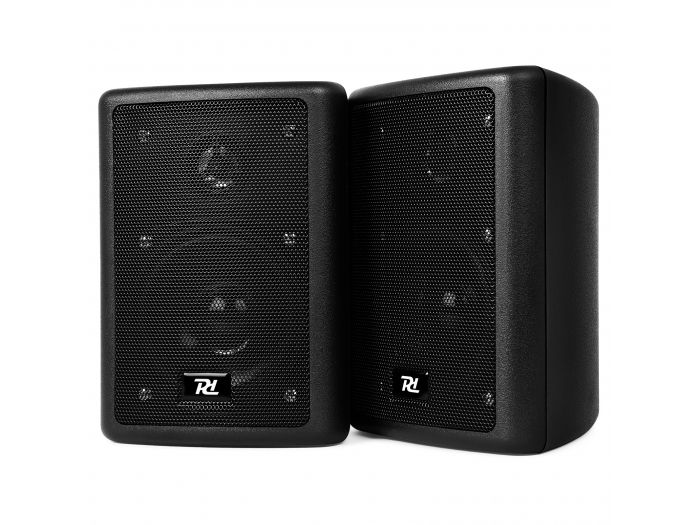 Skytec ODS40B Conjunto de altavoces stereo, 2-vias, 75W max, Negro - Pareja 100015 - 2