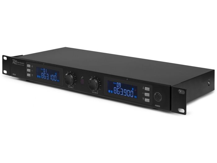 Power Dynamics PD632H 2x 20 Canales Digital UHF Micro Inalambrico con 2 micros 179010