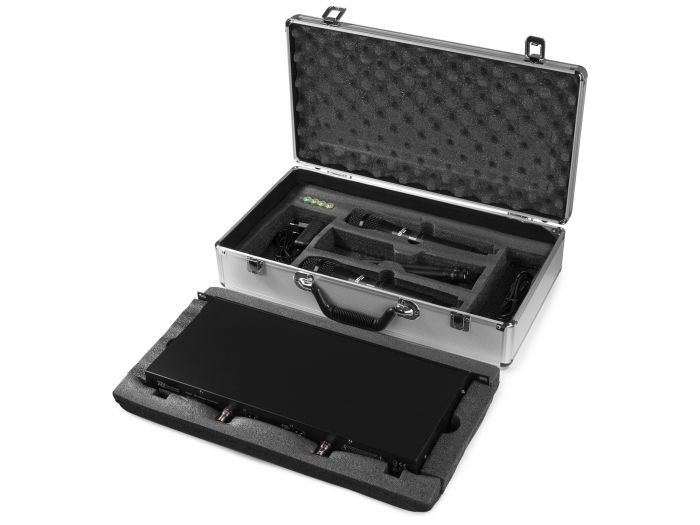 Power Dynamics PD632H 2x 20 Canales Digital UHF Micro Inalambrico con 2 micros 179010