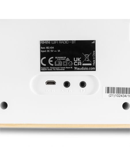 Audizio Rimini Radio estéreo WiFi Internet Blanca 102434 - 6