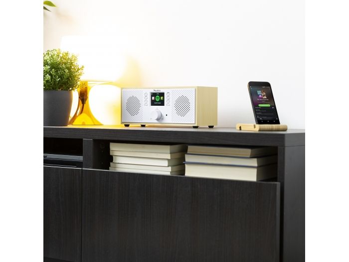 Audizio Rimini Radio estéreo WiFi Internet Blanca 102434 - 10